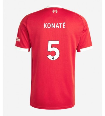 Liverpool Ibrahima Konate #5 Primera Equipación 2025-26 Manga Corta